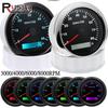 HD 85mm Tachometer With LCD Hourmeter 7 Color Backlight Tacho Gauge 3000 4000 6000 7000 8000 RPM For Marine Boat Car 12V/24V