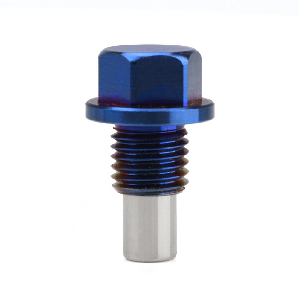 Reusable Permanent Magnetism 5000 Gs Titanium Alloy Magnetic Oil Drain Plug Oil Sump Nut M12x1.25 M12x1.5 M12x1.75 M14x1.5
