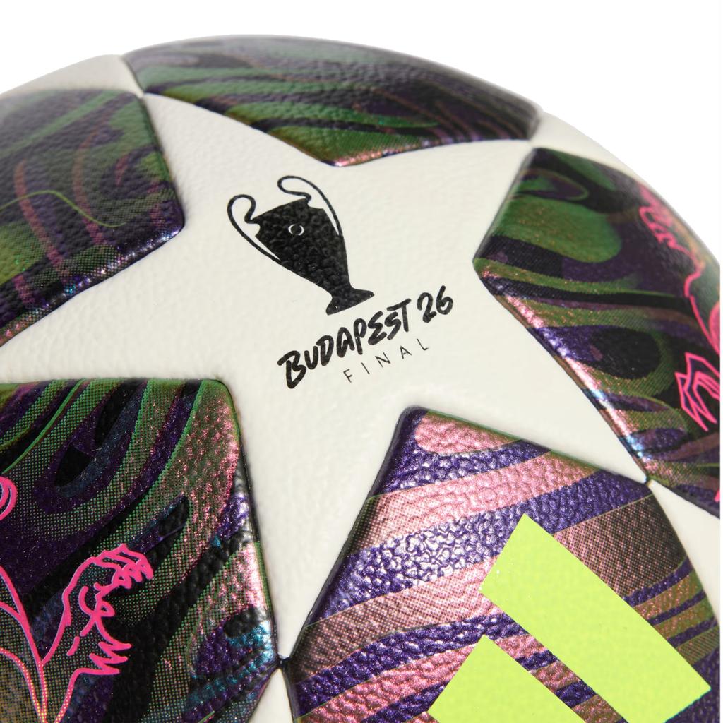 Adidas UEFA Champions League Finale Competitiebal, Unisex paars Voetbal