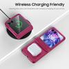 For Motorola Razr Ultra 2024/Razr Pro 2025/Razr Pro 2026 With Hinge Protection, Built-in Screen Protector Shockproof All-Inclusive Phone Cover-Red