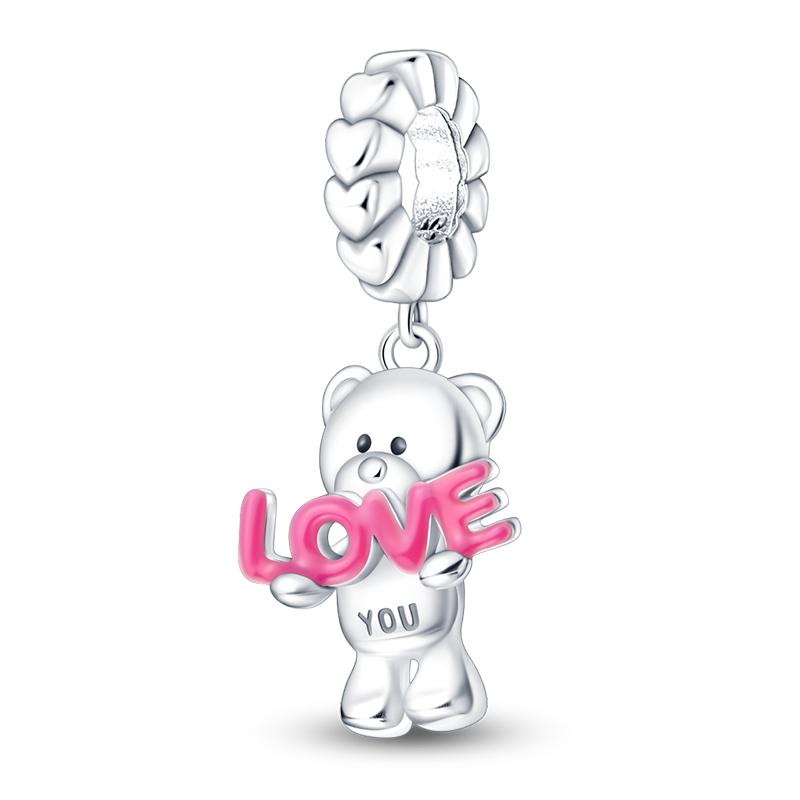 Jungfräuliches Kupfermetall Koala Elefant Kaninchen Haustier 3mm Charm Perlenkomponenten Perlenkomponenten Anhängerperlenkomponenten Ideal Entworfen für Geburtstage Hoch