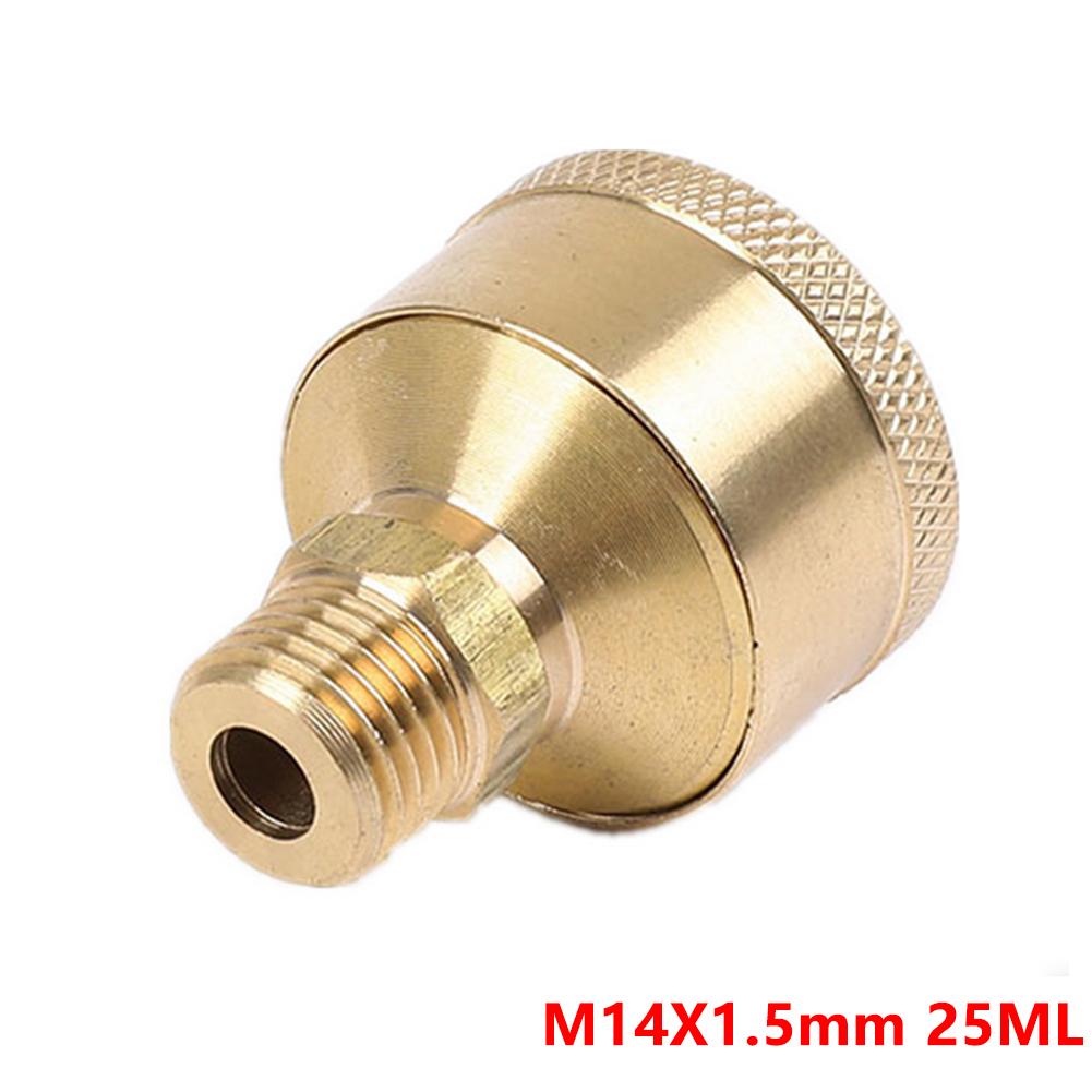 

Чашка для смазки Масленка Чашка для консистентного масла M10-M16 Практичная чашка для масла с винтовой крышкой M14X1.5mm 25ML