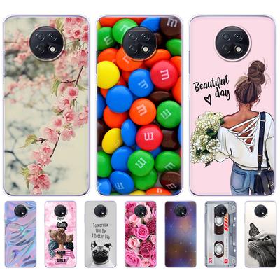 Xiaomi Redmi için Not 9T telefon arka durumda Silikon Yumuşak Tpu kapak Redmi Not 9 T 6.53 inç Note9T tampon koruyucu Etui Funda
