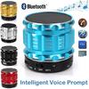 Metal Wireless Bluetooth Speakers With FM Radio Support SD Card Free For Phone Tablets PC