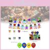 Set Decorativ Festiv Incredibox Sprunki pentru Petrecere de Ziua de Naștere cu Baloane Colorate și Bannere