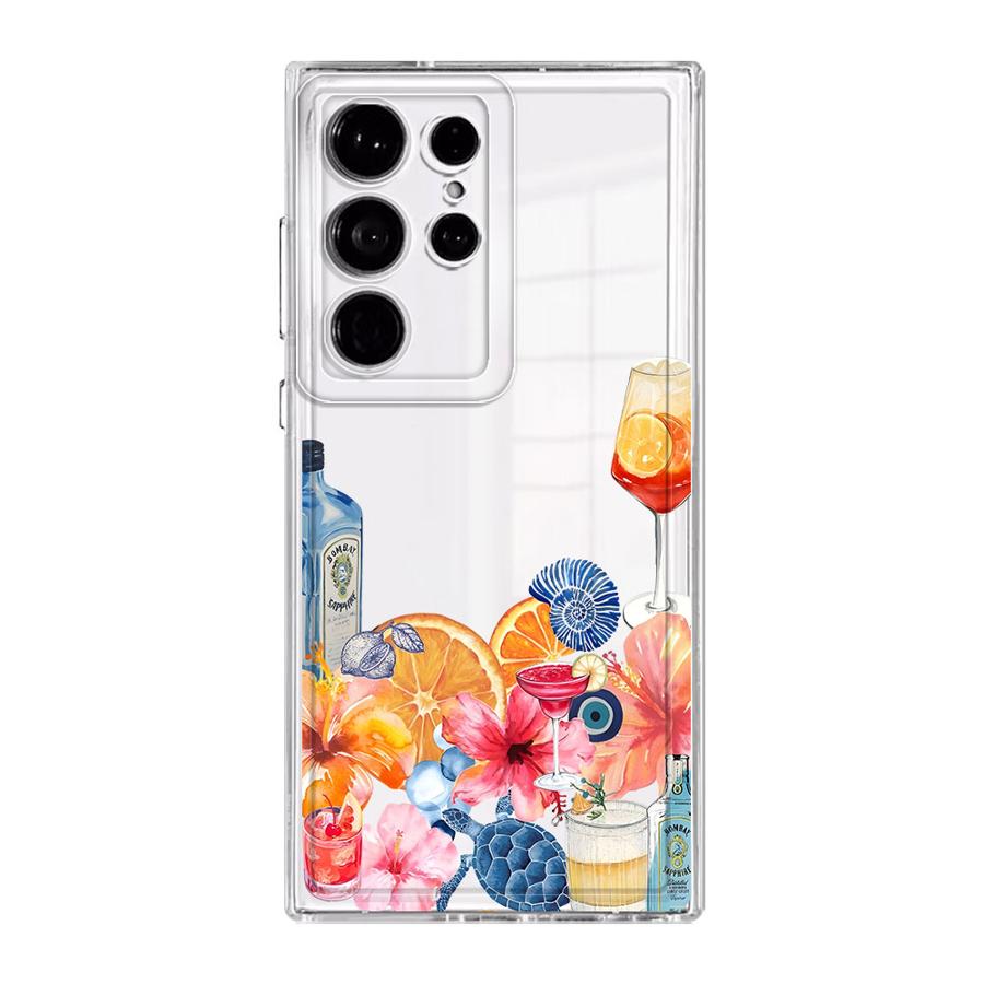 

Чехол для Samsung Galaxy S26 Note 20 Ultra 10 S20 Plus S25 Edge S22 FE S21 S24 S23 Ultra Чехол для телефона Фрукты Цветы Galaxy S21+ 5G