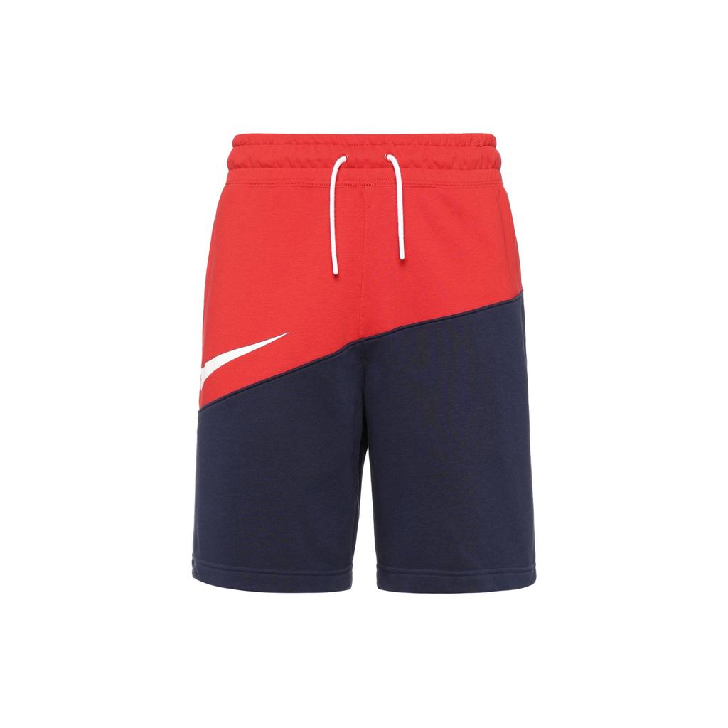 Nike Sportswear Swoosh Short Men Bottoms Blue Red BV5310-657