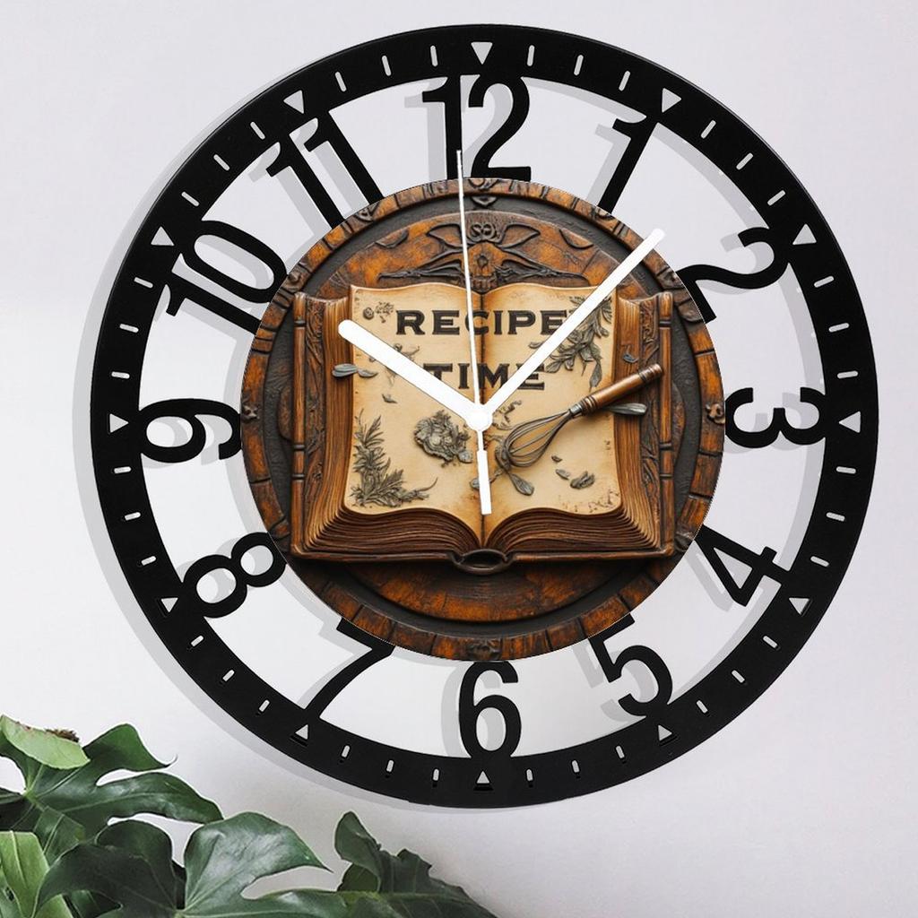 25cm Circular Iron Wall Clock as Graduation Gift with Class Year