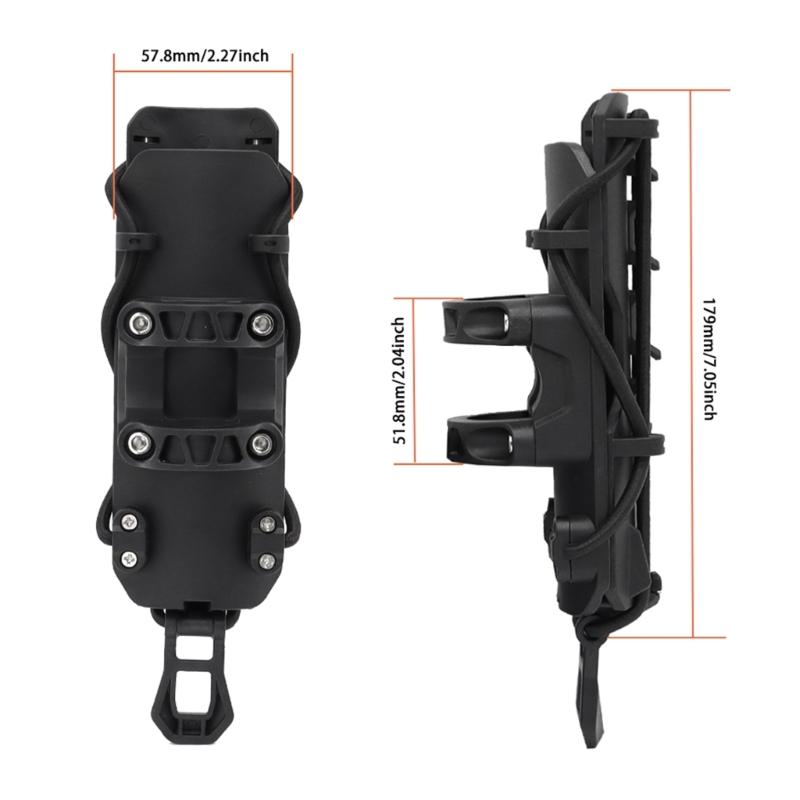 Bike Water Bottle Holder, Adjustable Motorcycles Bicycles Water Bottle Rack Cage for 58mm-78mm Kettles