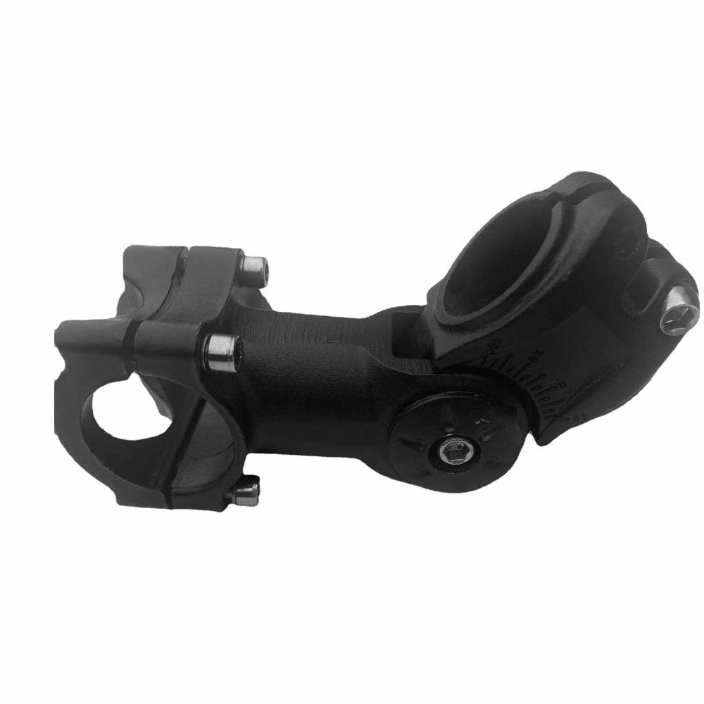 Verstellbarer Fahrradvorbau aus Aluminiumlegierung für 28,6 mm Gabelschaftrohr, 31,8 mm Lenkerverstellung