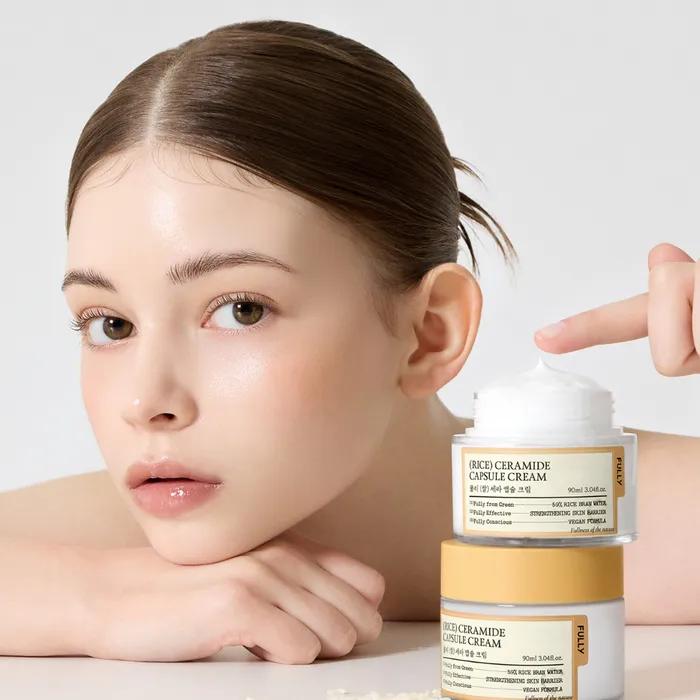 

[1+1] Полностью веганский рисовый крем-капсула с церамидами