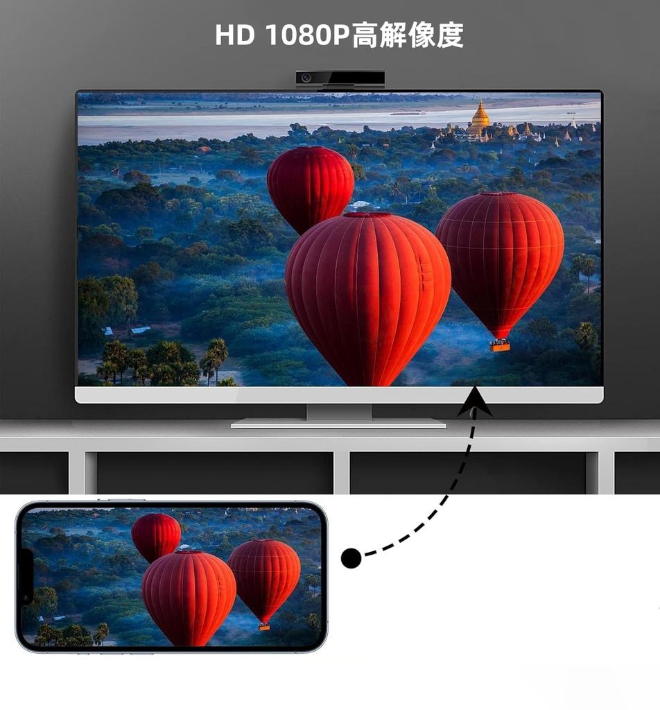 New Edition MFi Certified iPhone HDMI Conversion Cable 2M Lightning HDMI Conversion Cable iPhone Display On TV Cable 1080P Full HD TV Large Screen No