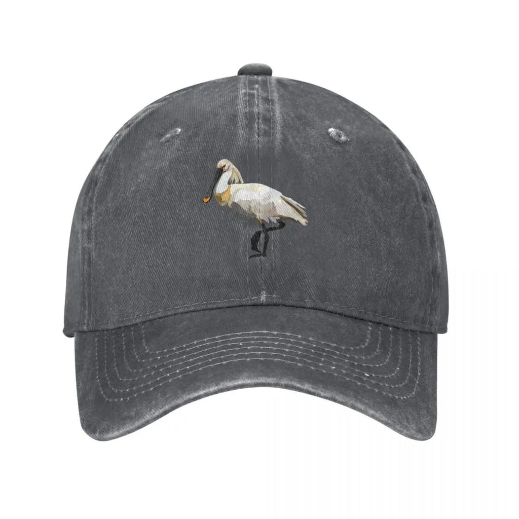 C Is for Common Spoonbill Baseball Cap Sun Cap Summer Hat Sun Caps Designer Hat Womens Mens