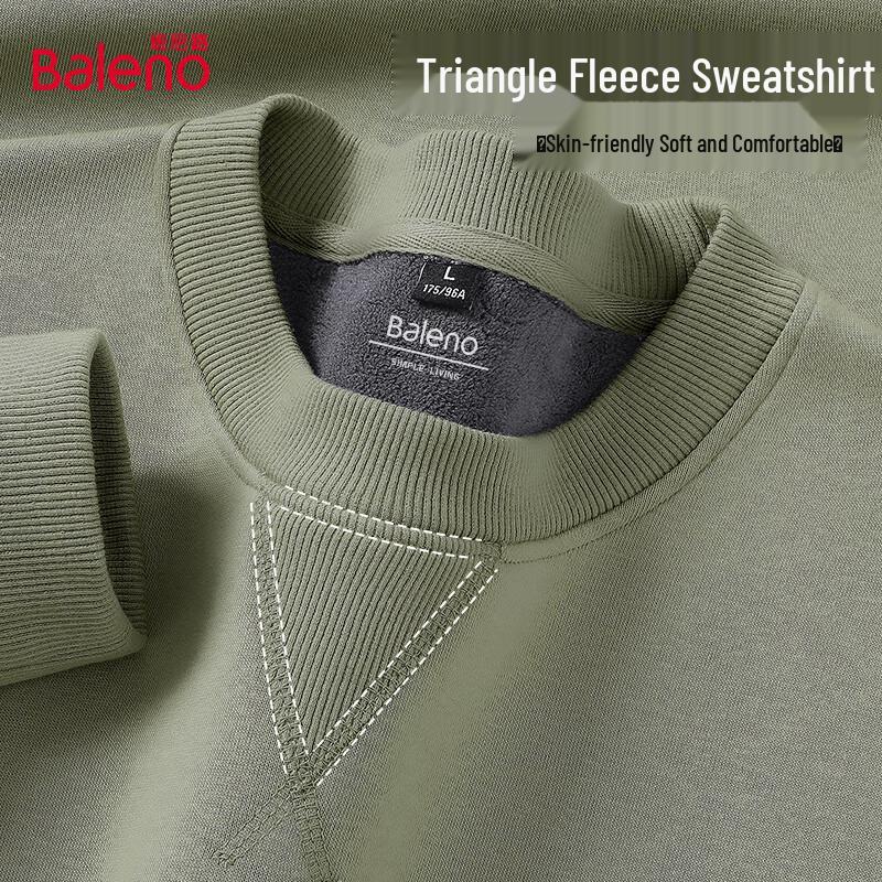 Baleno Men's Versatile Crew Neck Long-Sleeve Top