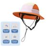 Klobouk na ochranu proti slunci Měkký prodyšný, široký okraj odolný proti UV záření, voděodolný klobouk proti slunci s nastavitelným páskem na bradu