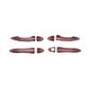 Exterior Door Handle Decor Cover Trim without hole For Alfa Romeo Giulia 17-20