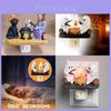 Enchanting White Ghost Night Light For Halloween Festivities And Unique Decor Items