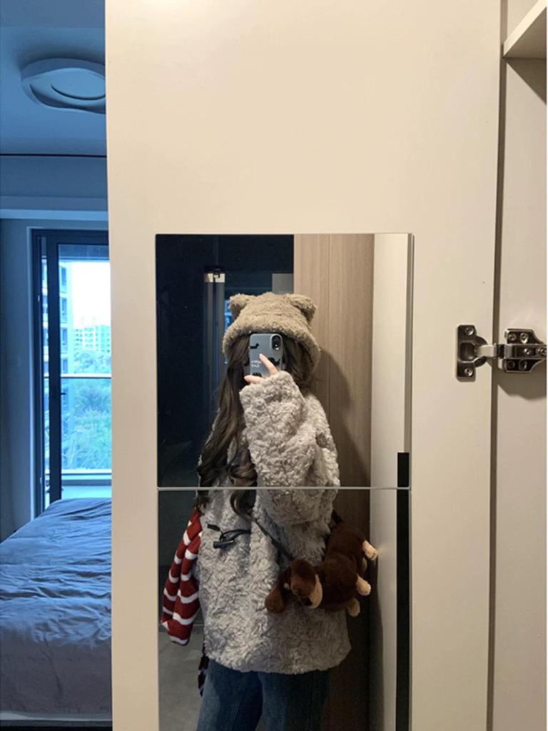 Women's Thickened Fluffy Lamb Wool Stand Collar Coat for Autumn and Winter