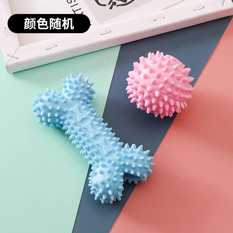 

Dog Toy Bite-Resistant Teether Stick Puppy Teddy Puppy Relieving Stuffy Corgi Small Dog Dog Teether Ball Pet Supplies Main drawing 2-piece set