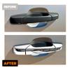 4Pcs Exterior Door Handle Covers Trim Set Chrome Style for Chevrolet Chevy Silverado GMC Sierra 1500 2007-2013 Car Accessories
