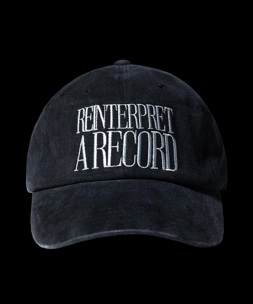 RAR R Serif 6-Panel Vintage Cap