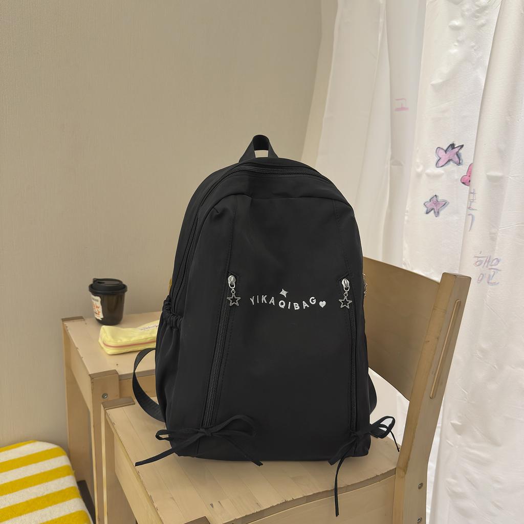 Schoolbag Niche Lightweight Nylon Backpack 1011 New Leisure Travel Junior High School Student Schoolbag Women's Backpack