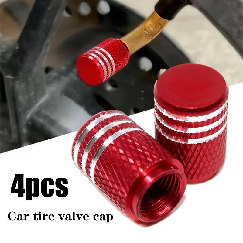Metal  Car Styling  Wheel Tire Valve Air Stem Cap Covers  Car Accessories Metal Tire Valve Caps Car Tyre Air Stems Cover