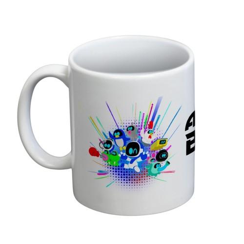Astro Bot Grupp Mugg