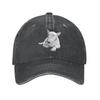 Multi Functional Fashionable Unisex HatClassic Unisex Cotton English Bull Terrier Baseball Cap Adult Adjustable Dad Hat For Men