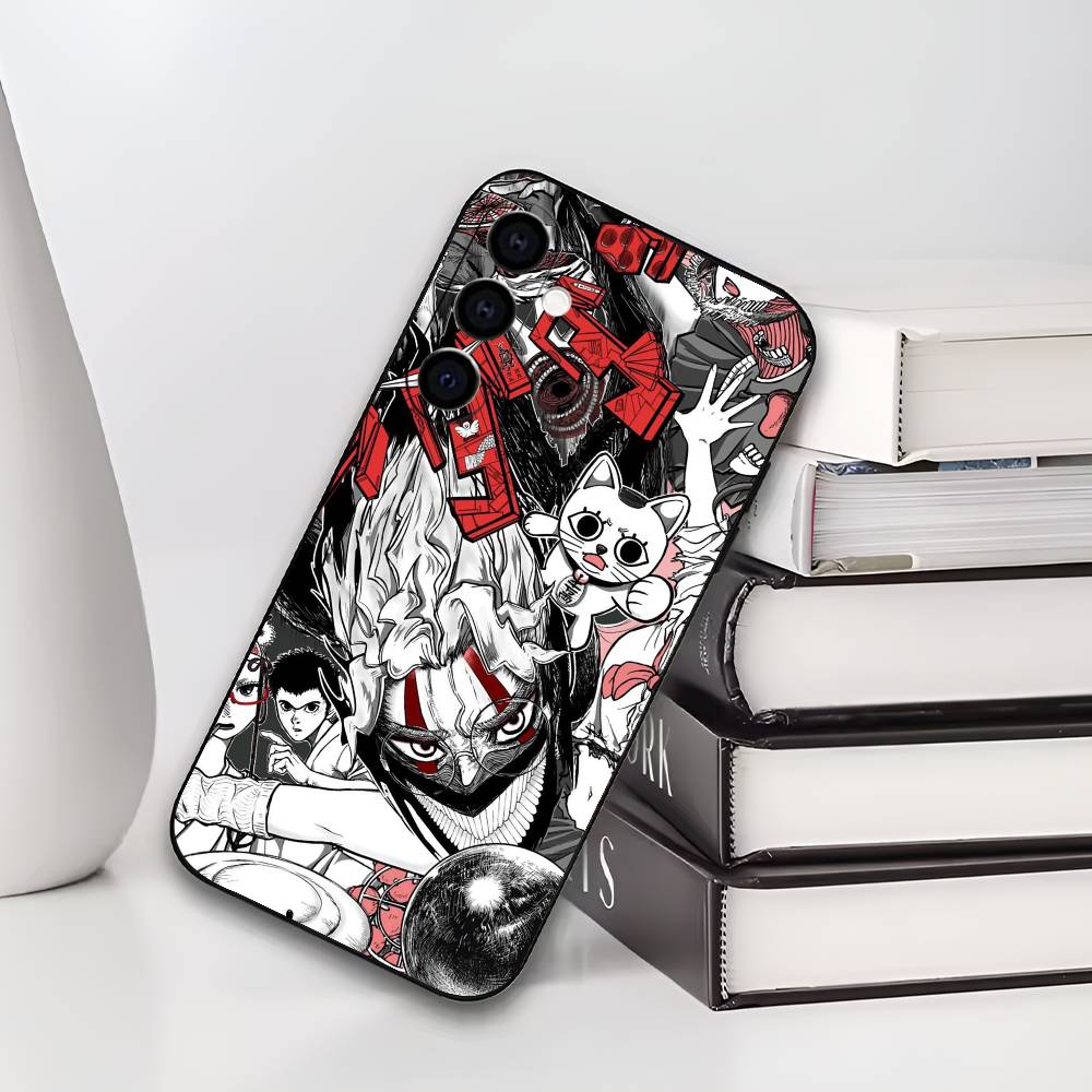 D-Dandadan Anime Phone Case For Samsung Galaxy A73,A72,A71,A70,A53,A52,A51,Others Soft Black Cover