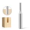 Router Bit 1/4inch Shank Straight Slot Router Bit High Speed Steel Milling Cutter For Wood Hardwood Accessories