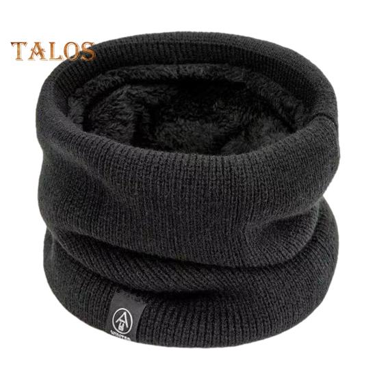 

Мужской и женский шарф-шейный платок, зимний, утолщенный, плюшевый, эластичный, для холодной погоды, для улицы и дома, универсальный аксессуар чёрный