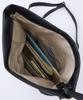 Washable PU Shoulder Bag A5 Foldable Top Size, Washable,