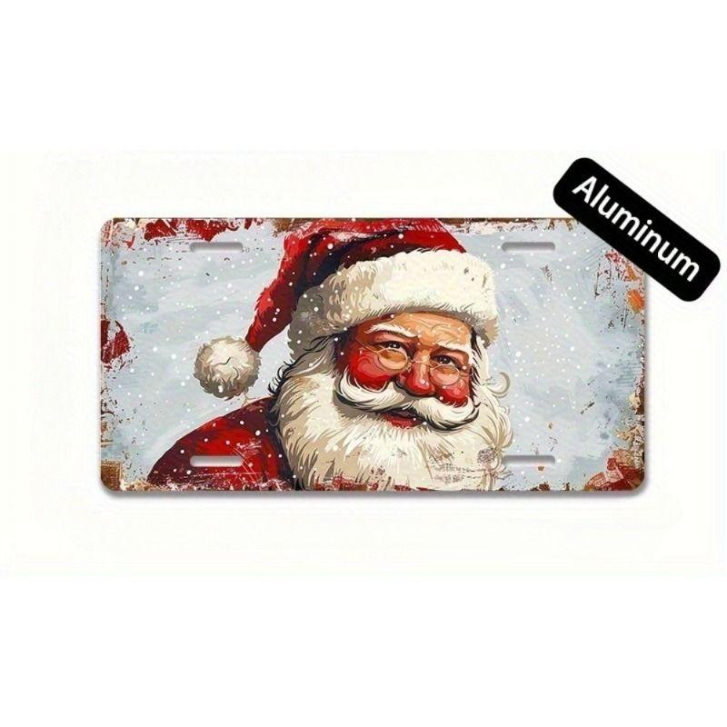 Motorcycle Souvenir License Plate, Metal Auto Wall Decor 15x30cm
