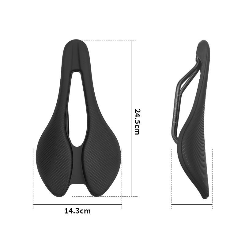 3D Printed Carbon Fiber Bike Saddle Ergonomic Road Mountain Seat Cushion
