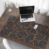 Universal Protective Mat Under Computer Equipment Cracked Lava 120X60 Cm
