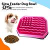 Slow Feeder Dog Bowl Non Slip Dog Slow Feeding Bowl Pet Puzzle Feeder Prevent Choking Dog Bowl for Small Medium Breed