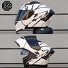 ORZ High Quality Modular Flip Helmet Double Lens Full Helmet Casco Para Motos Motorcycle Travel Half Full Helmet Casque Moto