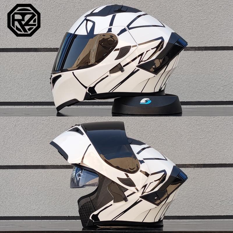 ORZ High Quality Modular Flip Helmet Double Lens Full Helmet Casco Para Motos Motorcycle Travel Half Full Helmet Casque Moto