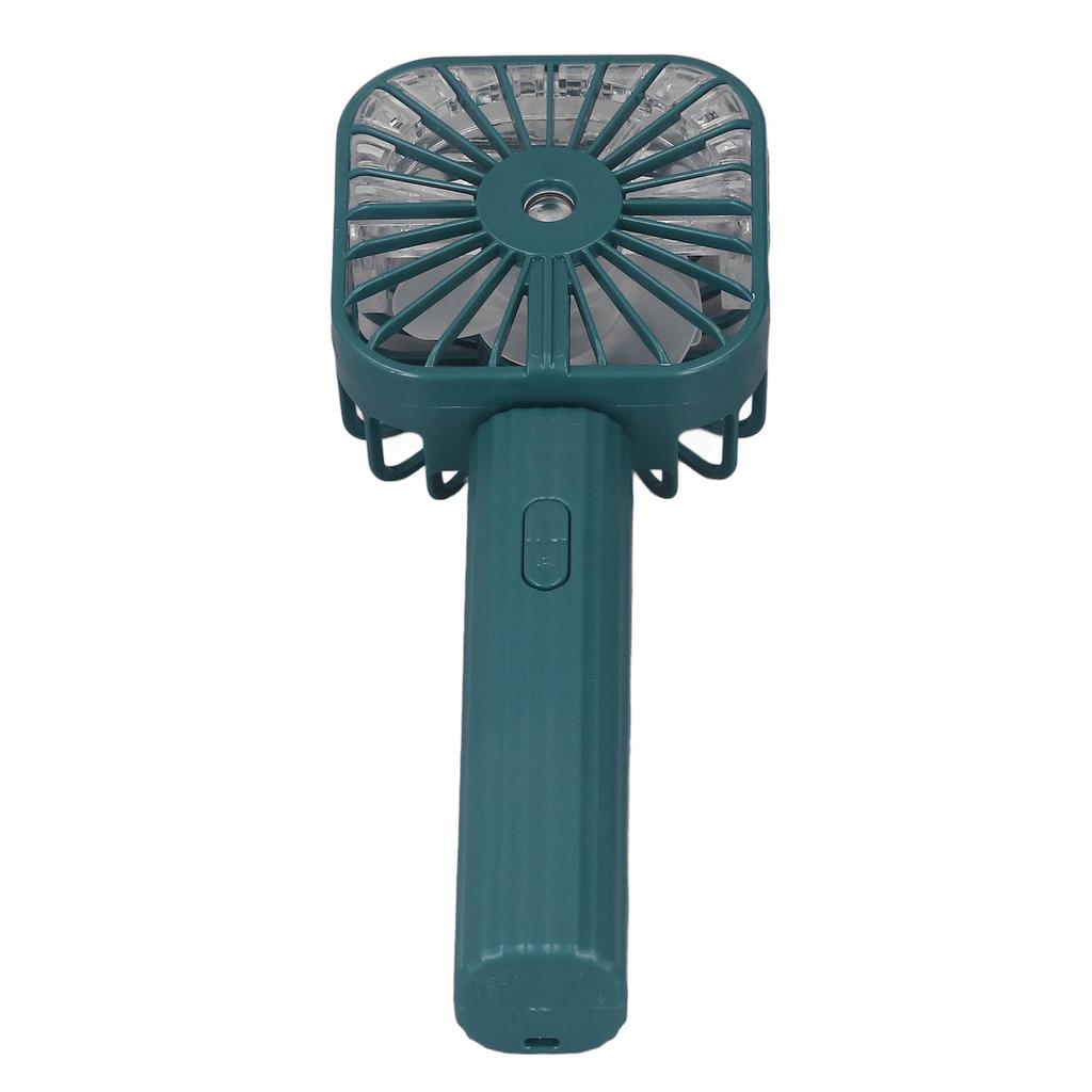Hand Held Misting Fan Portable Battery Operated USB Rechargeable Quiet Spray Cooling Fan for Travel