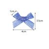 50pcs 4*3.5cm Satin Ribbon Bows Colorful Hand Tied Bownots For DIY Christmas Party Clothing Headwear Gift Decoration Accessories