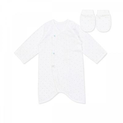 Loipin Supima Baby Gown Set Mlsnbw13wh0