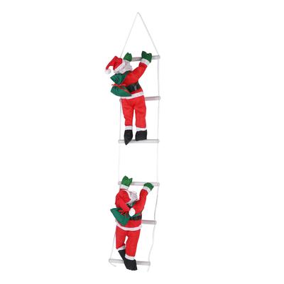 Kletternder Weihnachtsmann Spielzeug Weihnachtsbaum Innen-/Außenhängeornament Dekoration
