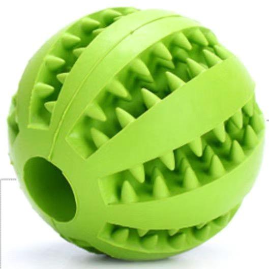 Hundefutterball Haustier Hundespielzeug Interaktive Gummibälle für Kleine Große Hunde Welpen Katze Kauspielzeug Haustier Zahnpflege Hundekauspielzeug