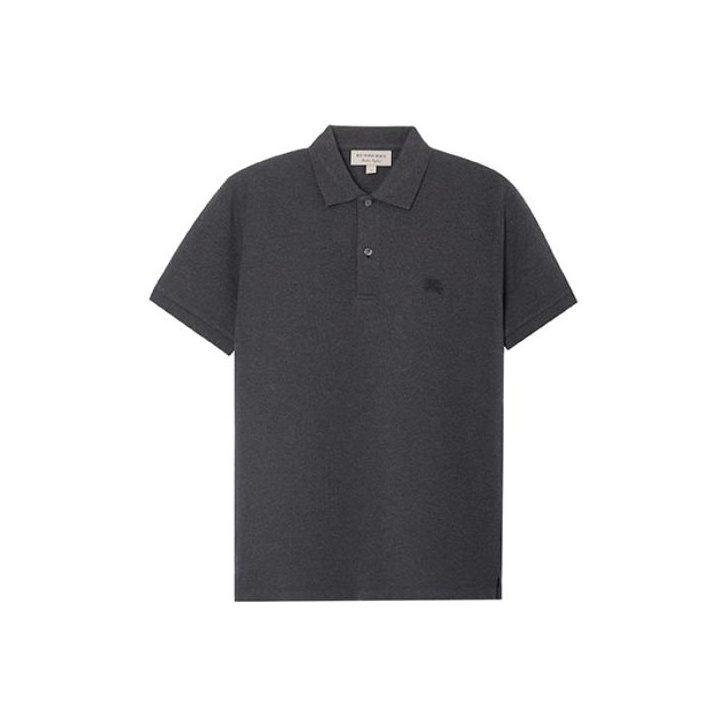 Burberry Polo Shirt Men`s Dark Gray