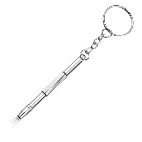 4in1 Precision Screwdriver for Glasses Glasses Screwdriver Keychain Repair Tool with Keychain XADMIN Precision Screwdriver for Mobile Phones Watches G
