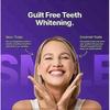 1-3x Purple Tooth Whitening Strips for Sensitive Teeth, Clean Dental Plaque And Stains, Brightens Smile Anywhere, Anytime, Travel Essential Oral Kit