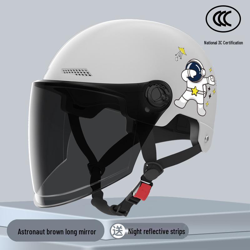 Universal Electric Motorcycle Helmet: Sun Protection, All-Season Safety for Men & Women