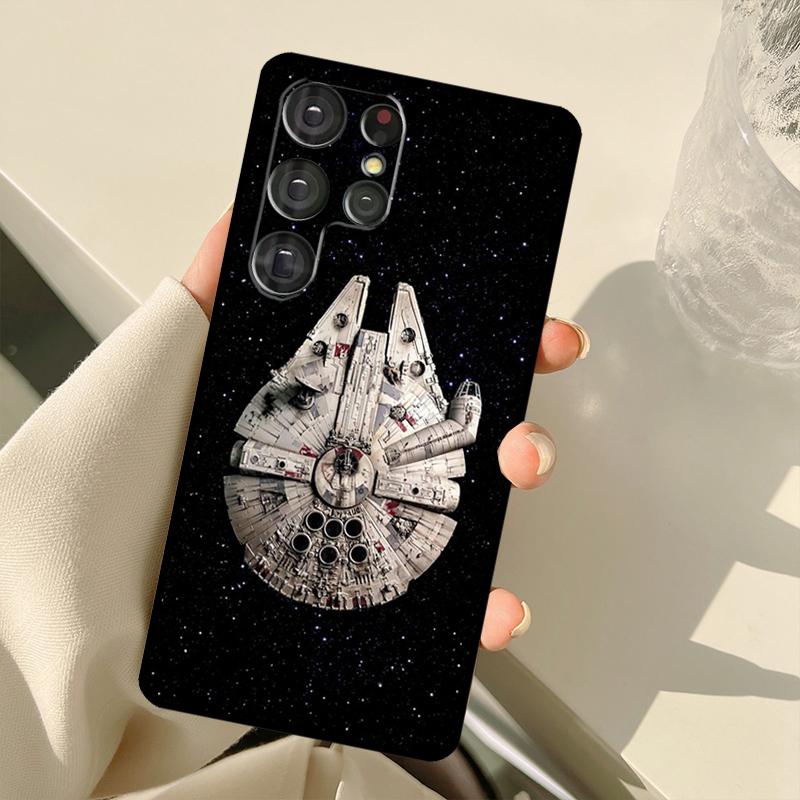Space Ship Art Case For Samsung Galaxy S25 Ultra S21 S22 S23 S24 Ultra S9 S10 Plus S20 FE S25 FE Back Cover