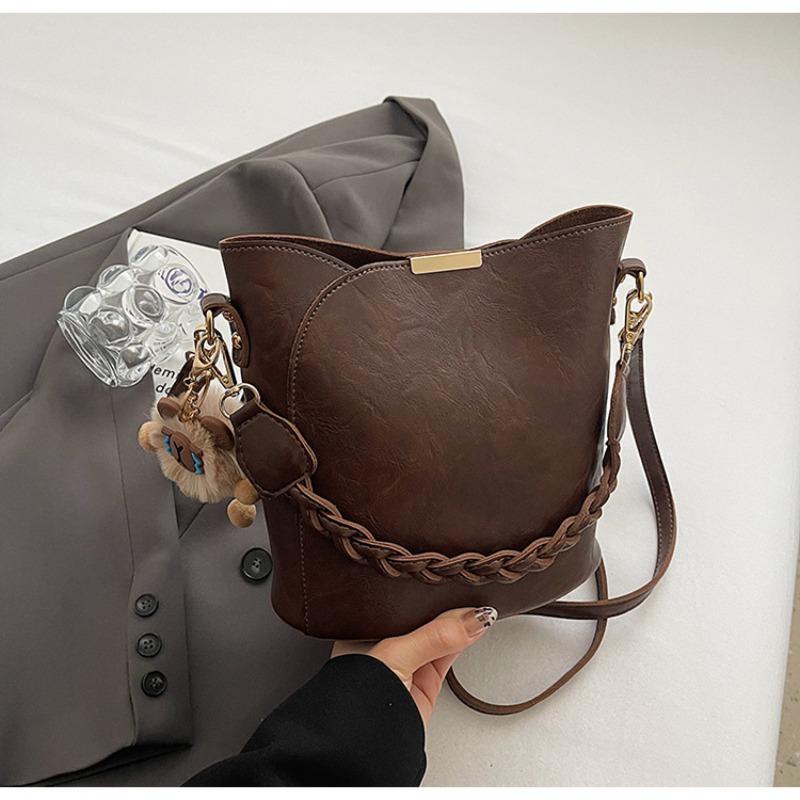 Fashionable Handbag - Niche Design - Single Shoulder Crossbody Bag - Bucket Bag